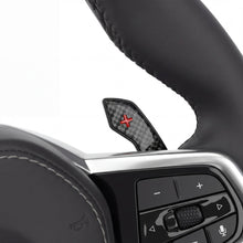 Load image into Gallery viewer, JQ Werks Madtrace Clubsport Magnetic Paddle Shifters for BMW G &amp; F Chassis M and Non-M Models (11-26) Toyota GR Supra (20-26) Gloss / Matte Carbon Fiber with Aluminum or Full Aluminum Alternate Image