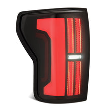 Load image into Gallery viewer, AlphaRex LED Tail Lights for Toyota Tundra (2007-2013) Prismatic NOVA Series with Sequential Signal -  Alpha Black / Black / Black-Red Alternate Image