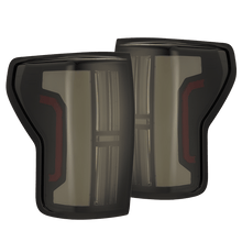 Load image into Gallery viewer, AlphaRex LED Tail Lights for Toyota Tundra (2007-2013) Prismatic NOVA Series with Sequential Signal -  Alpha Black / Black / Black-Red Alternate Image