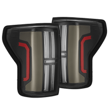Load image into Gallery viewer, AlphaRex LED Tail Lights for Toyota Tundra (2007-2013) Prismatic NOVA Series with Sequential Signal -  Alpha Black / Black / Black-Red Alternate Image
