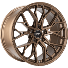 Load image into Gallery viewer, F1R FS3 Wheels (20x9 5x114.3 +35ET) Matte Bronze / Gloss Black / Machine Silver Alternate Image