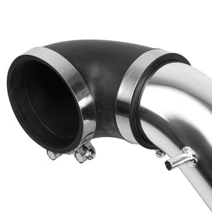 DNA Air Intake Kit Chevy Avalanche Tahoe Suburban Silverado 1500 (2007-2008) [w/ Heat Shield + Cone Filter] Silver / Black