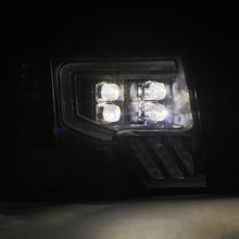 Load image into Gallery viewer, AlphaRex LED Projector Headlights for Ford F150 (2009-2014) MKII Nova Series with Sequential Signal - Alpha Black / Chrome / Black Alternate Image