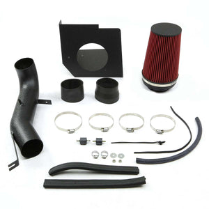 DNA Air Intake System Chevy Silverado/GMC Sierra GMT900 (2007-2008) Cold Air w/ Heat Shield + Cone Filter - Silver / Black