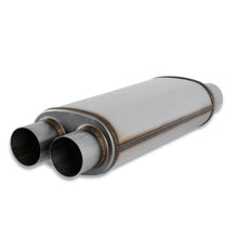 Load image into Gallery viewer, Flowmaster Muffler Flow FX (3&quot; Dual In / 3&quot; Dual Out) Straight Through Performance 72469 Alternate Image