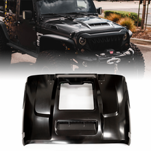 Load image into Gallery viewer, Xprite ZR1 Hood Jeep Wrangler JK (2007-2018) w/ Functional Heat Extractor Alternate Image