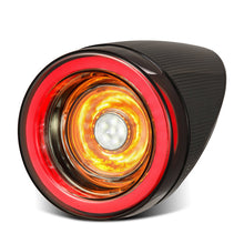 Load image into Gallery viewer, AlphaRex LED Tail Lights for Ferrari 458 Italia (2010-2015) Prismatic Nova Series with Sequential Signal - Smoke / Red Clear / Red Smoke Alternate Image