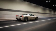 Load image into Gallery viewer, AlphaRex LED Tail Lights for Ferrari 458 Italia (2010-2015) Prismatic Nova Series with Sequential Signal - Smoke / Red Clear / Red Smoke Alternate Image