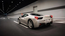 Load image into Gallery viewer, AlphaRex LED Tail Lights for Ferrari 458 Italia (2010-2015) Prismatic Nova Series with Sequential Signal - Smoke / Red Clear / Red Smoke Alternate Image
