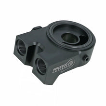Load image into Gallery viewer, BOOST Products Thermostatic Oil Filter Sandwich Plate Adapter M22x1.5 / -8 AN to -10 AN OF-M22-BM Alternate Image