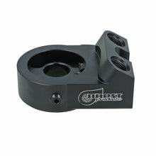 Load image into Gallery viewer, BOOST Products Thermostatic Oil Filter Sandwich Plate Adapter M22x1.5 / -8 AN to -10 AN OF-M22-BM Alternate Image