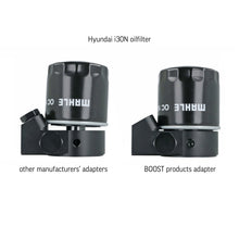 Load image into Gallery viewer, BOOST Products Thermostatic Oil Filter Sandwich Plate Adapter M22x1.5 / -8 AN to -10 AN OF-M22-BM Alternate Image