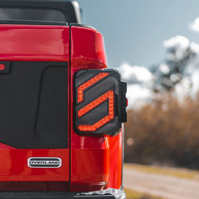 Xprite LED Tail Light Assembly Savage Series Jeep Gladiator JT (2020-2