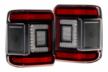 Load image into Gallery viewer, Morimoto Tail Lights for Jeep Wrangler JL (2018-2026) XB LED Low Profile with Red or Smoked Lens Alternate Image