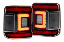 Load image into Gallery viewer, Morimoto Tail Lights for Jeep Wrangler JL (2018-2026) XB LED Low Profile with Red or Smoked Lens Alternate Image