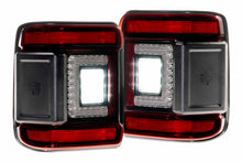 Load image into Gallery viewer, Morimoto Tail Lights for Jeep Wrangler JL (2018-2026) XB LED Low Profile with Red or Smoked Lens Alternate Image