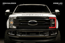 Load image into Gallery viewer, Morimoto Projector LED Headlights for Ford F250 F350 F450 Super Duty (2017-2019) with RGB Daytime Running Light Alternate Image
