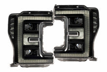 Load image into Gallery viewer, Morimoto Projector LED Headlights for Ford F250 F350 F450 Super Duty (2017-2019) with RGB Daytime Running Light Alternate Image