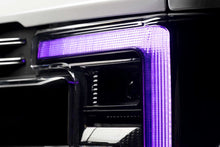 Load image into Gallery viewer, Morimoto Projector LED Headlights for Ford F250 F350 F450 Super Duty (2017-2019) with RGB Daytime Running Light Alternate Image