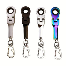 Load image into Gallery viewer, Drift Pins 10mm Wrench Keychains Alternate Image