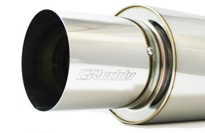 GReddy Universal 3in 3-Bolt Tip Revolution RS Mufller main image 0
