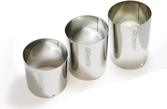 G Reddy Tip GReddy Replacement SUS 304 Tips 115mm Dia. / L 120mm, Std. Revolution