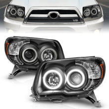 Load image into Gallery viewer, Anzo Projector Headlights Toyota 4Runner (06-09) w/ RX Halo - Pair - Black or Chrome Alternate Image