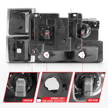 Load image into Gallery viewer, Anzo Headlights for Chevy C/K1500 2500 (94-98) C/K3500 / C3500HD (94-00) Crystal with or without Halo DRL - Black or Chrome Housing Alternate Image