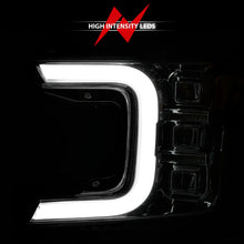 Load image into Gallery viewer, Anzo Full LED Projector Headlights for Ford F150 (18-20) C-Bar with Sequential - Chrome Housing 111521 Alternate Image