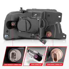 Load image into Gallery viewer, Anzo Projector Headlights for Ford F150 (2018-2020) C-Bar Daylight Running Light with Black or Chrome Housing Alternate Image