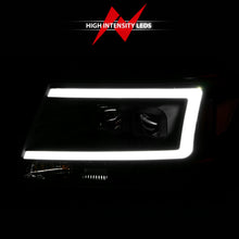 Load image into Gallery viewer, Anzo Projector Headlights for Ford F150 (2018-2020) C-Bar Daylight Running Light with Black or Chrome Housing Alternate Image