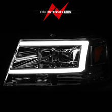 Load image into Gallery viewer, Anzo Projector Headlights for Ford F150 (2018-2020) C-Bar Daylight Running Light with Black or Chrome Housing Alternate Image