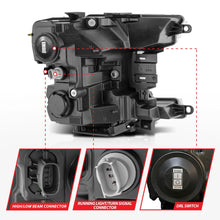 Load image into Gallery viewer, Anzo Projector Headlights for Ford F150 (2018-2020) Z-Series Black Housing &amp; Clear Lens 111589X Alternate Image