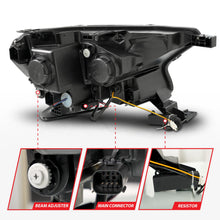 Load image into Gallery viewer, Anzo Full LED Projector Headlights for Ford Ranger (2019-2023) Black Housing &amp; Clear Lens w/ Initiation &amp; Sequential Alternate Image