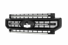 Load image into Gallery viewer, Morimoto DRL Grille Ford Super Duty (2020-2022) XBG LED - Gloss Black or Chrome Housing - Gloss Black / White DRL Alternate Image
