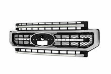 Load image into Gallery viewer, Morimoto DRL Grille Ford Super Duty (2020-2022) XBG LED - Gloss Black or Chrome Housing - Gloss Black / White DRL Alternate Image