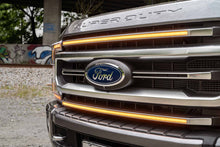 Load image into Gallery viewer, Morimoto Grille Inserts Ford Super Duty Platinum (20-22) LED XBG - White or Amber Alternate Image