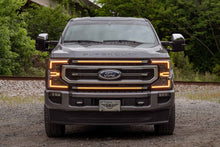 Load image into Gallery viewer, Morimoto Grille Inserts Ford Super Duty Platinum (20-22) LED XBG - White or Amber Alternate Image