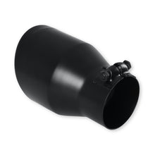 Load image into Gallery viewer, Flowmaster Exhaust Tip (3" Inlet / 4.5" Black Angle Cut / 7" Long) Clamp On - 15406B Alternate Image