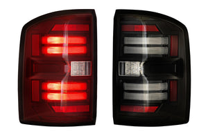 Morimoto Tail Lights GMC Sierra 3500HD (2014-2019) XB LED w/ Smoked or Red Lens