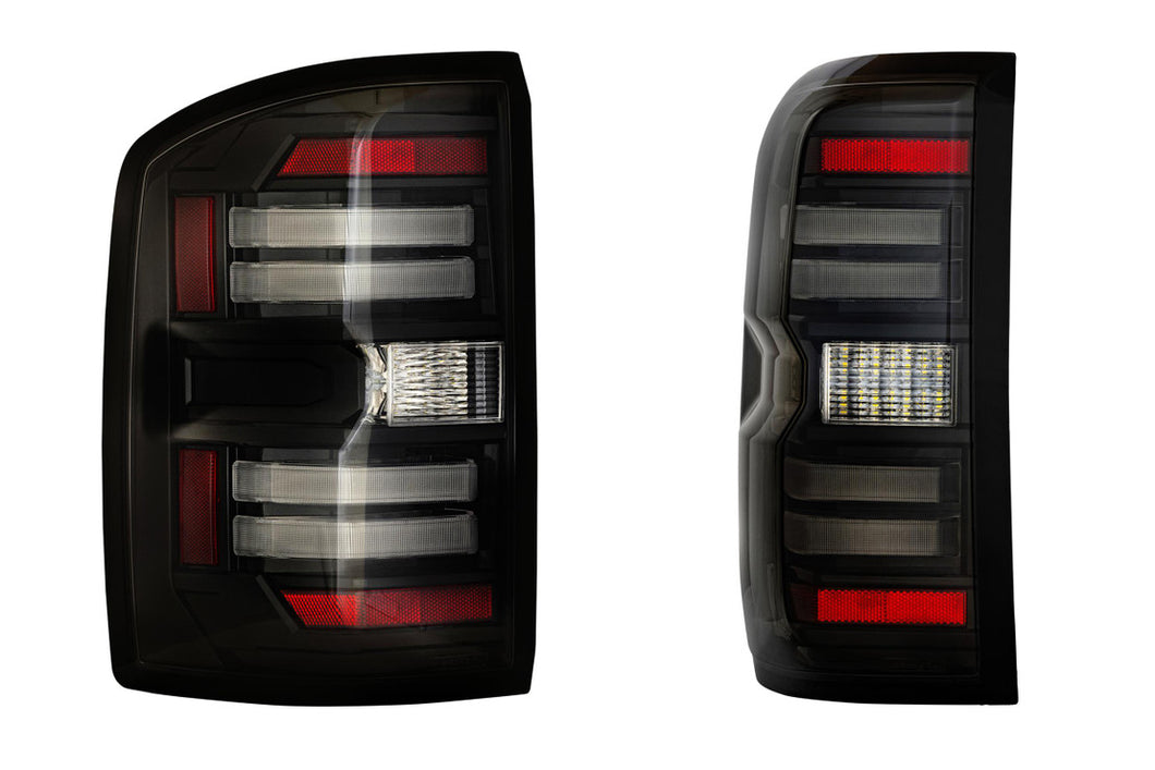 Morimoto Tail Lights GMC Sierra 3500HD (2014-2019) XB LED w/ Smoked or Red Lens