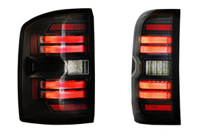 Morimoto Tail Lights GMC Sierra 3500HD (2014-2019) XB LED w/ Smoked or Red Lens