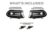 Load image into Gallery viewer, Morimoto Projector LED Headlights for Dodge Charger (2015-2023) with RGB Daytime Running Light Alternate Image