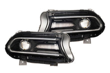 Load image into Gallery viewer, Morimoto Projector LED Headlights for Dodge Charger (2015-2023) with RGB Daytime Running Light Alternate Image