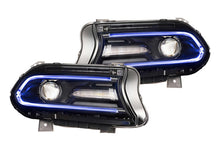 Load image into Gallery viewer, Morimoto Projector LED Headlights for Dodge Charger (2015-2023) with RGB Daytime Running Light Alternate Image