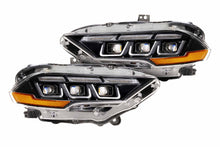 Load image into Gallery viewer, Morimoto Projector LED Headlights for Ford Mustang S550 (2018-2025) with Sequential Turn Signal Lights LF2-414 Alternate Image