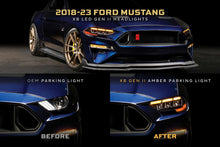 Load image into Gallery viewer, Morimoto Projector LED Headlights for Ford Mustang S550 (2018-2025) with Sequential Turn Signal Lights LF2-414 Alternate Image
