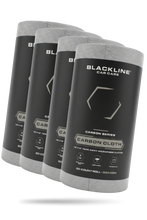 Load image into Gallery viewer, BLACKLINE® Carbon Cloth Twisted Loop Microfiber Car Drying Towel - 1300 GSM Ultra Absorbent Alternate Image