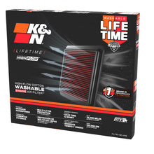 Load image into Gallery viewer, K&amp;N Air Filter Audi A1 1.0L L3 Gas (2015-2020) Performance Replacement - 33-3037 Alternate Image