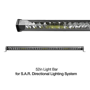 XKGlow SAR Light Bar/ Emergency Search and Rescue Light - 20" 36" 52"